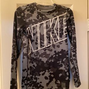 Nike youth compression shirt